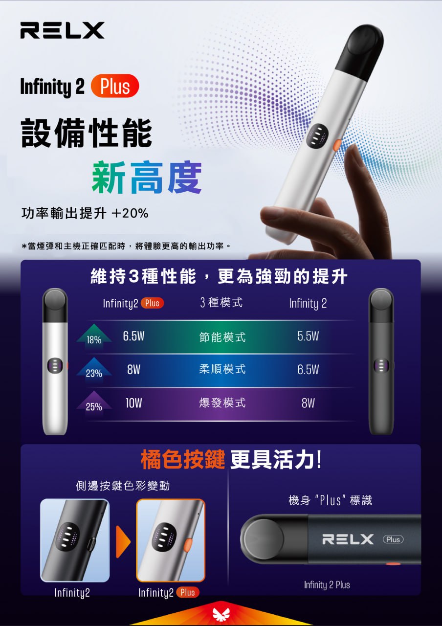 悅刻6代主機 RELX Infinity 2 無限六代煙桿 Infinity Pro 2 Relx6pro 通用四五代煙彈 - SP2S思博瑞台灣官網